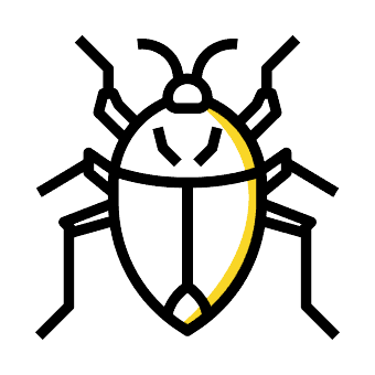 icon of a bug